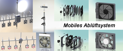Mobiles Ablüftsystem
